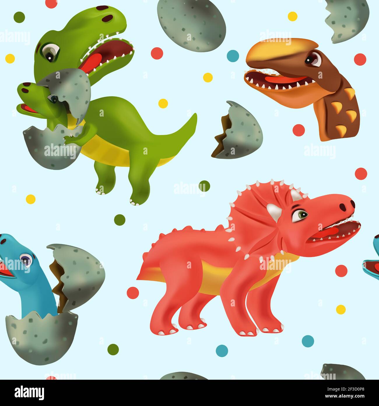 Collection Dinosaurs hatching from an egg. Dinosaurs Tyrannosaurus,  Brachiosaurus, Pterodactyl, Triceratops, Stegosaurus. Vector illustration  Stock Vector Image & Art - Alamy