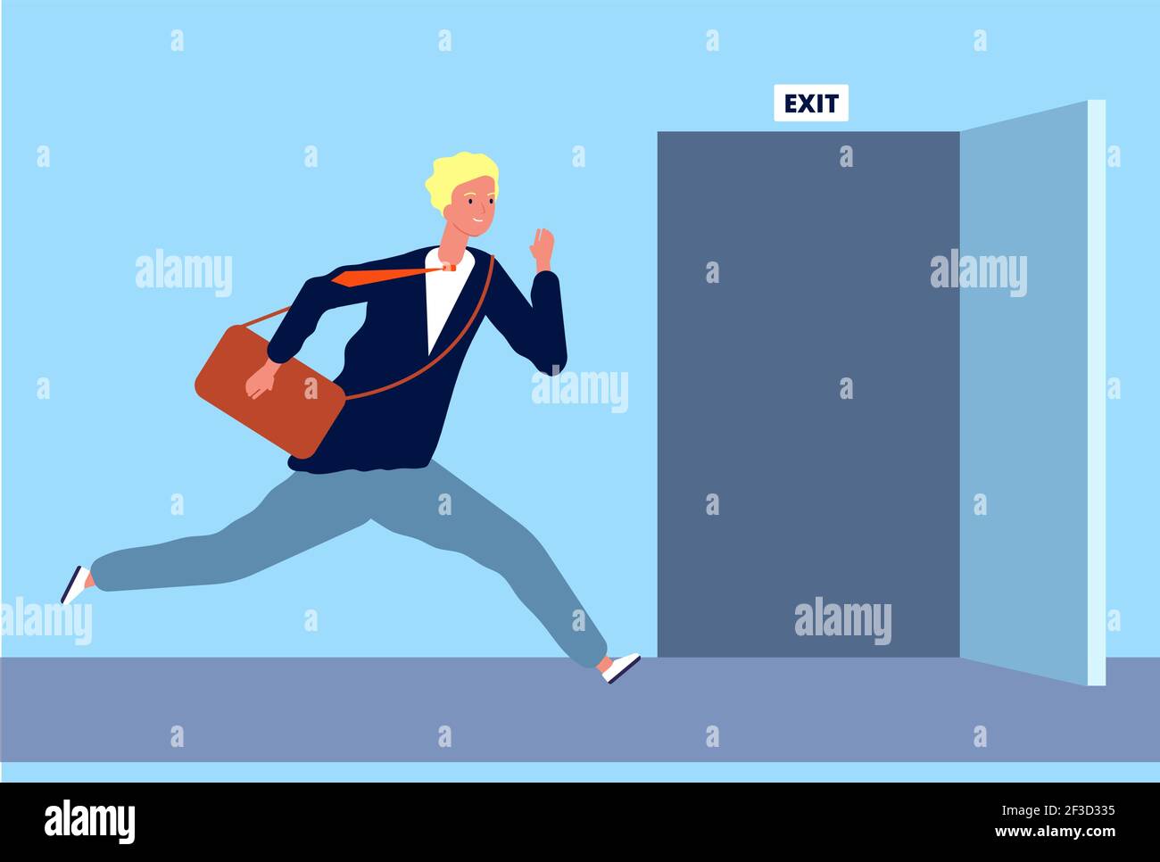 Running not exit. Бежит к двери. бежит из офиса. эвакуация из офиса вектор. exit run.