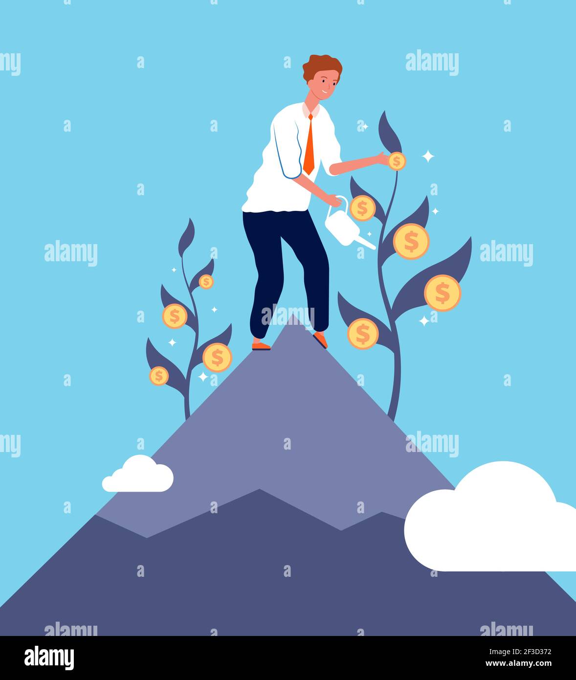 богатый опыт. ремонт дорог карикатура. богатый опыт. мышление. флэт иллюстрация рост.