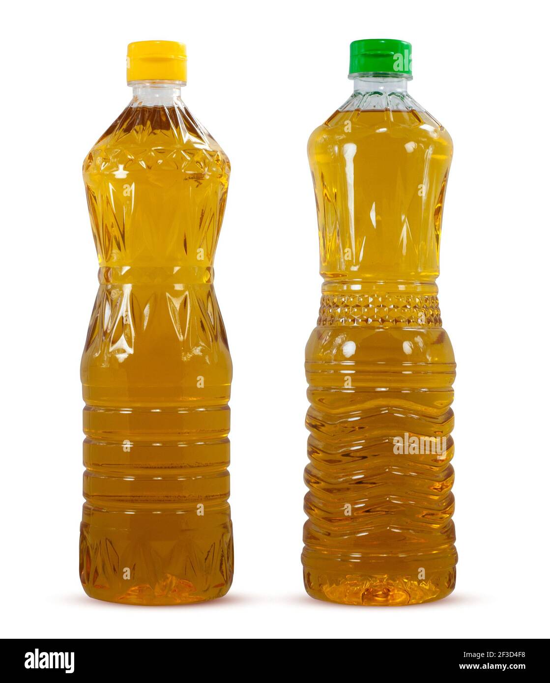 Oil plastic bottle isolated on white background Stock Photo Alamy