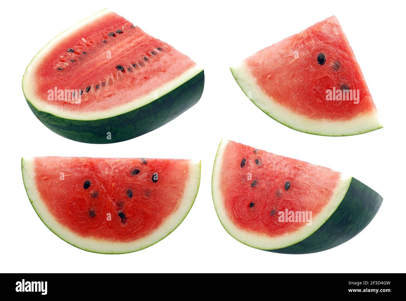 Watermelon isolated on white background Stock Photo - Alamy