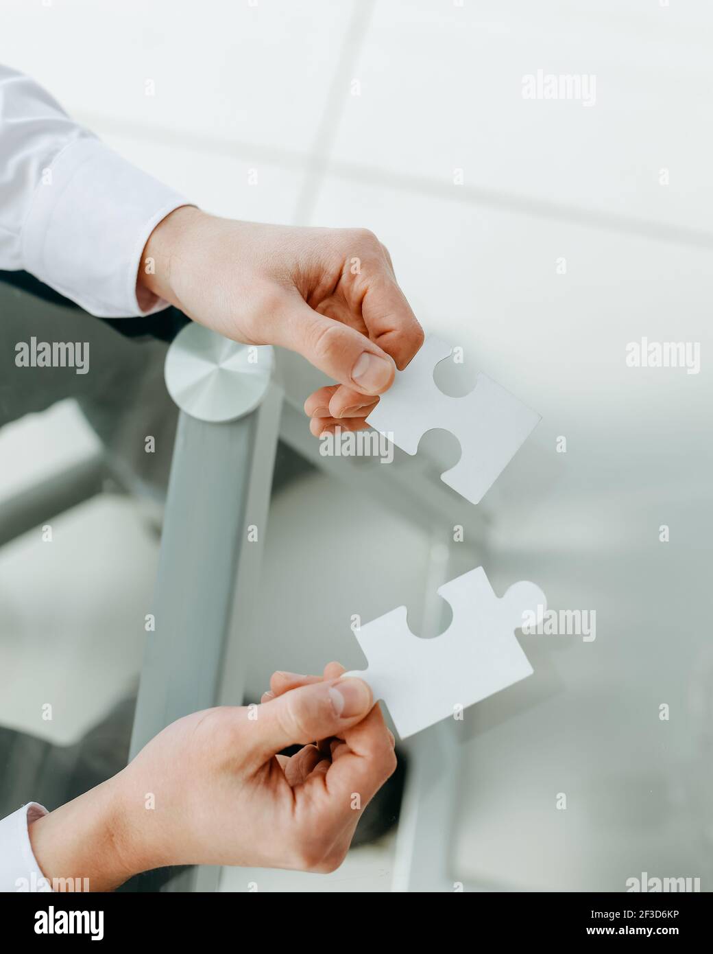 Jigsaw puzzle pieces in transparent hi-res stock photography and images -  Alamy