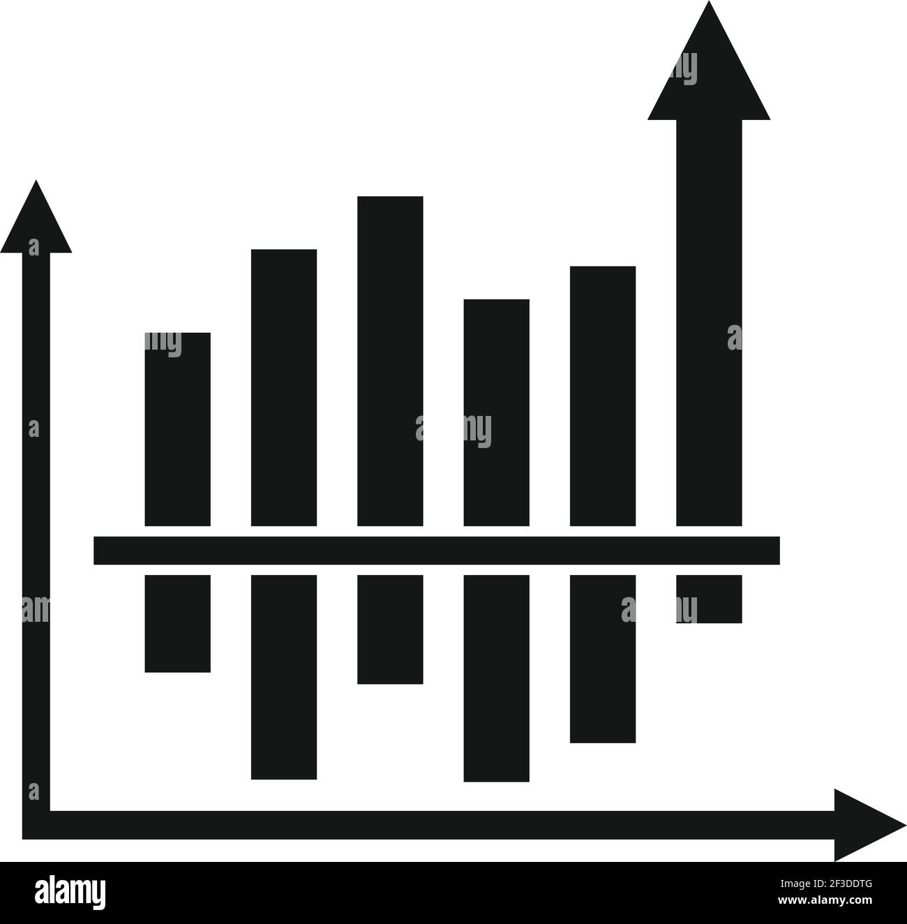 Restructuring icon, simple style Stock Vector