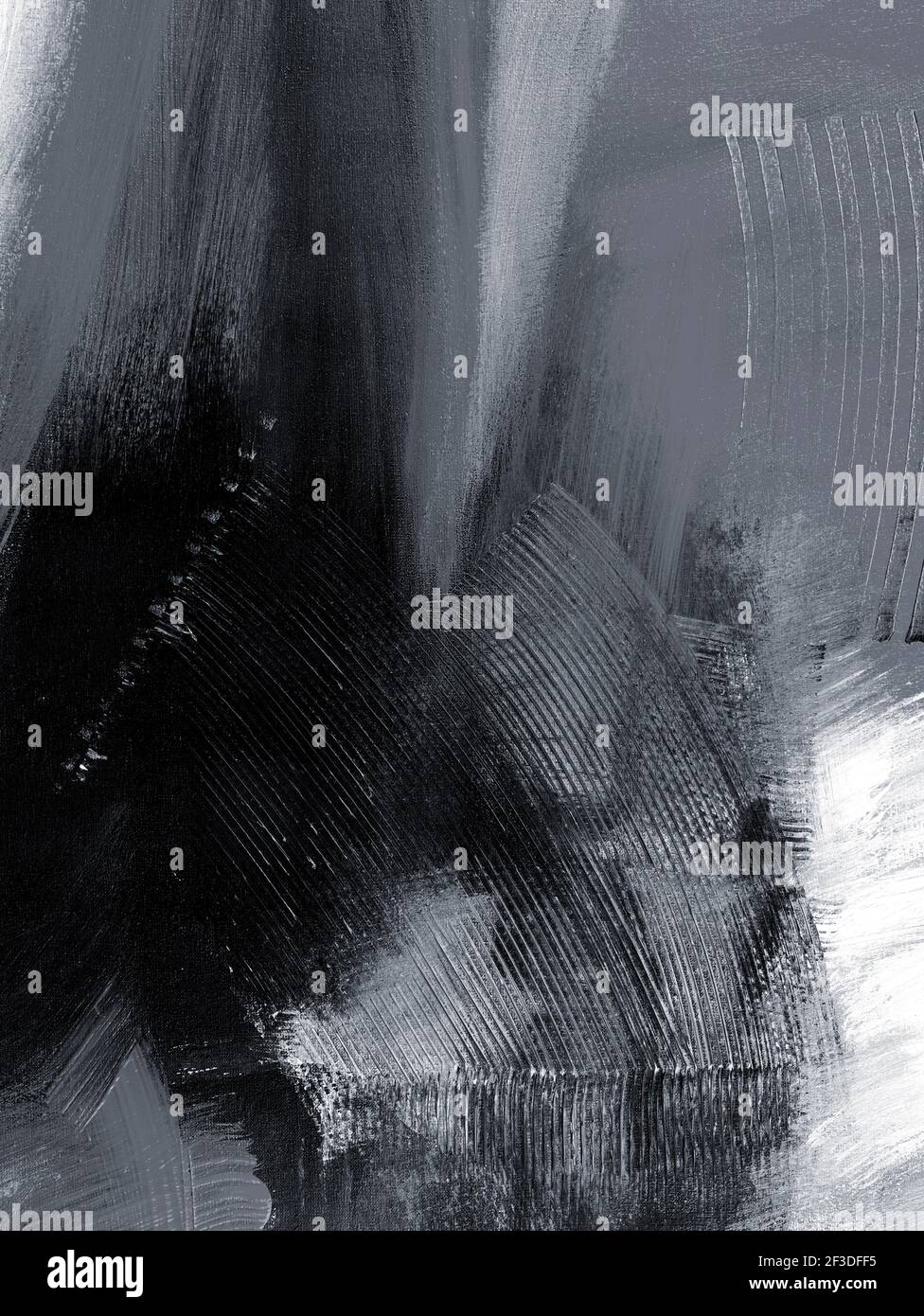 pic Creative Acrylic Canvas Painting Black And White alamy