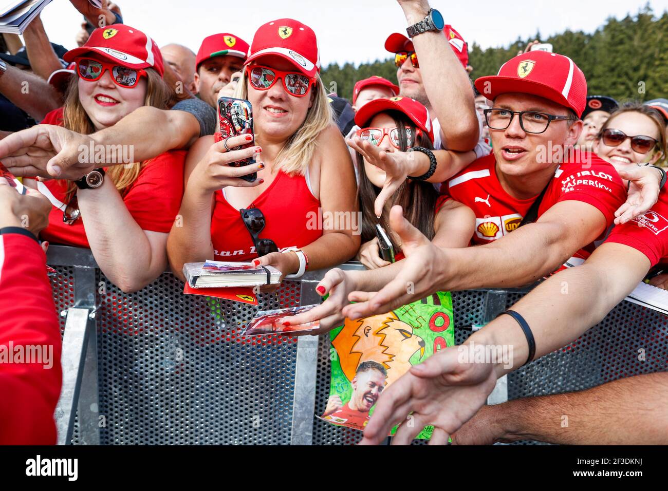 Ferrari fans hires stock photography and images Alamy