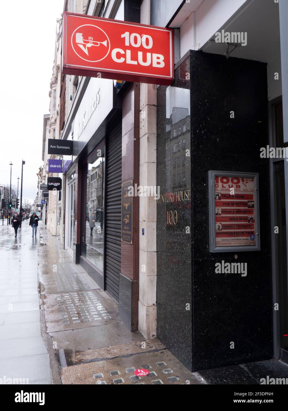 100 club Oxford street London music venue Stock Photo