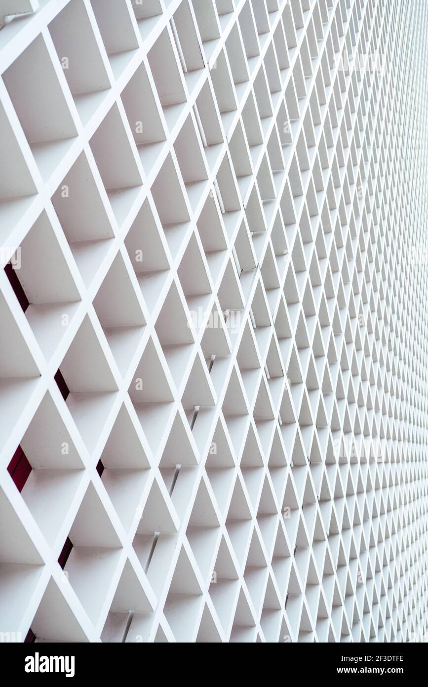 white wood lattice building background Stock Photo Alamy