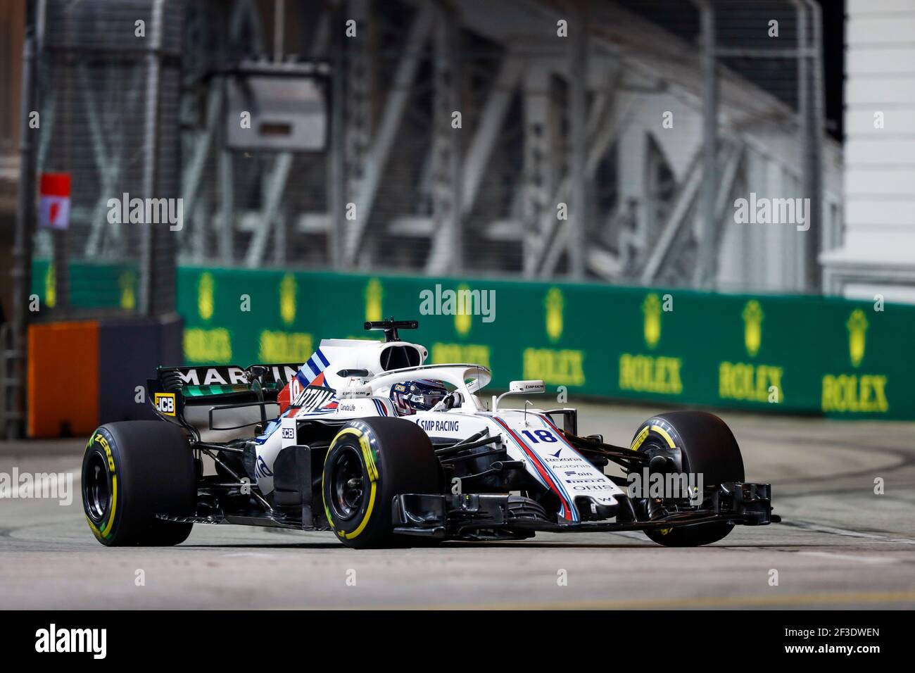 18 STROLL Lance can Williams F1 Mercedes FW41 action during