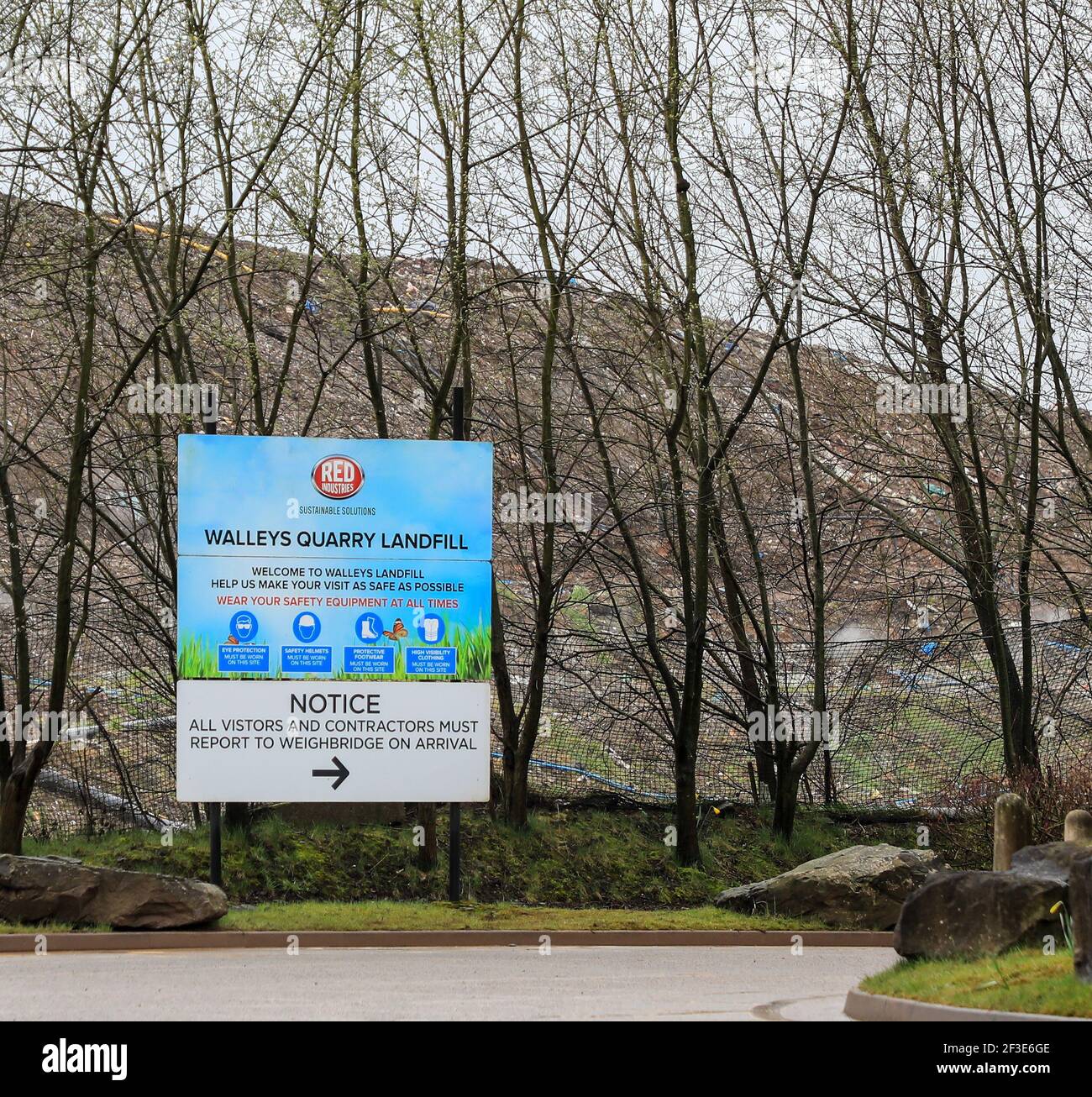 Walley’s Quarry Landfill Site, nearby residents claim emits smells