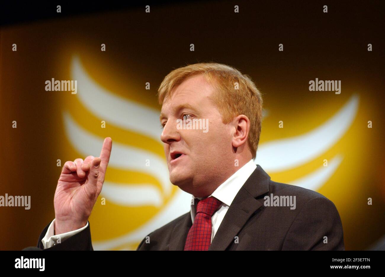 KENNEDY SPEECH TO THE LIB DEM CONFERENCE IN BOURNEMOUTH.23/9/04 PILSTON Stock Photo