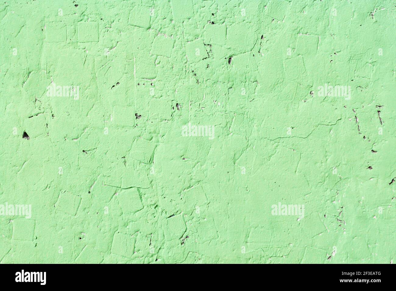 green wall concrete textured background Stock Photo