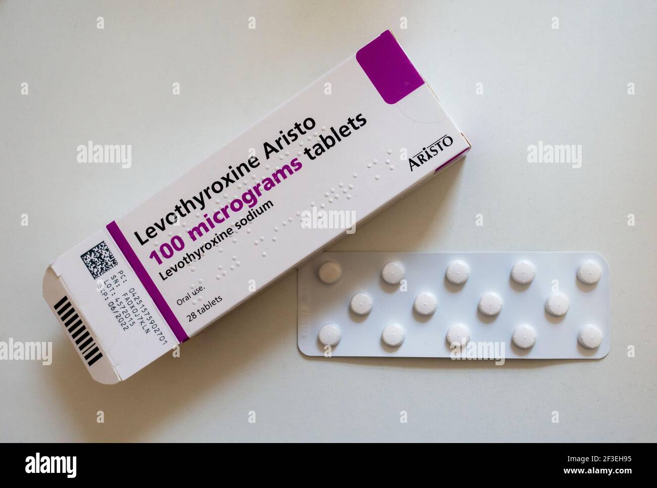 Levothyroxine Aristo 100 Mcg Tables Stock Photo Alamy levothyroxine-aristo-100-mcg-tables-stock-photo-alamy