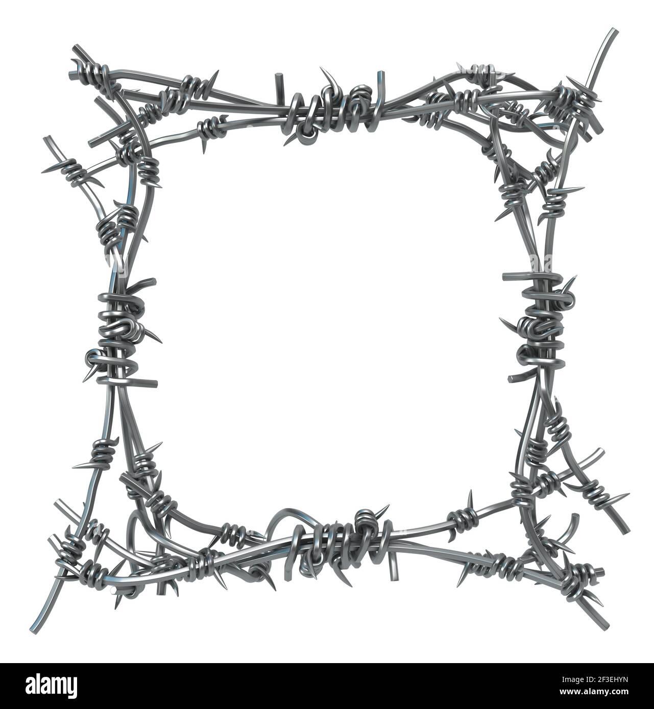 Barbed Wire Frame Barbed Wire Frame