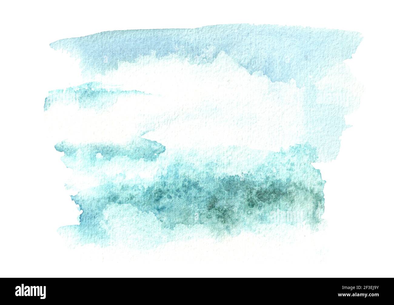 Blue watercolor background for your design, hand drawn texture Stock ...
