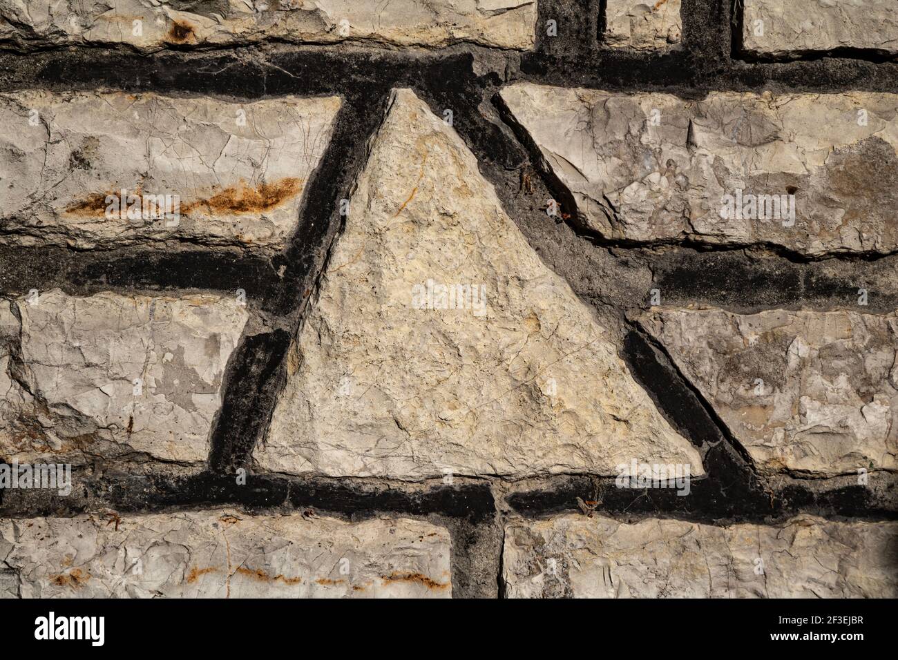 Old vintage white brick wall background texture Stock Photo - Alamy