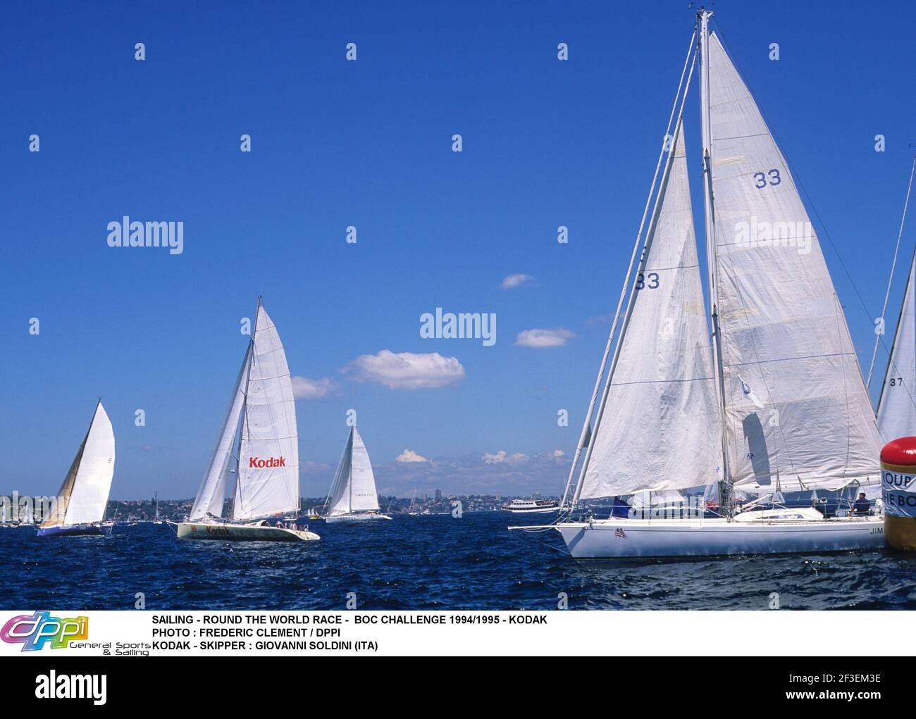 SAILING - ROUND THE WORLD RACE - BOC CHALLENGE 1994/1995 - KODAK PHOTO ...