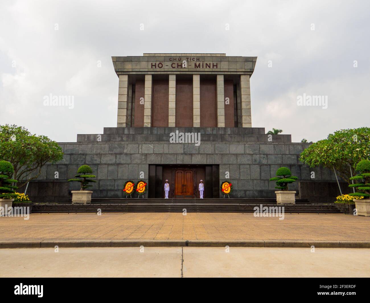 Ho Chi Minh Mausoleum, Hanoi, Vietnam Stock Photo