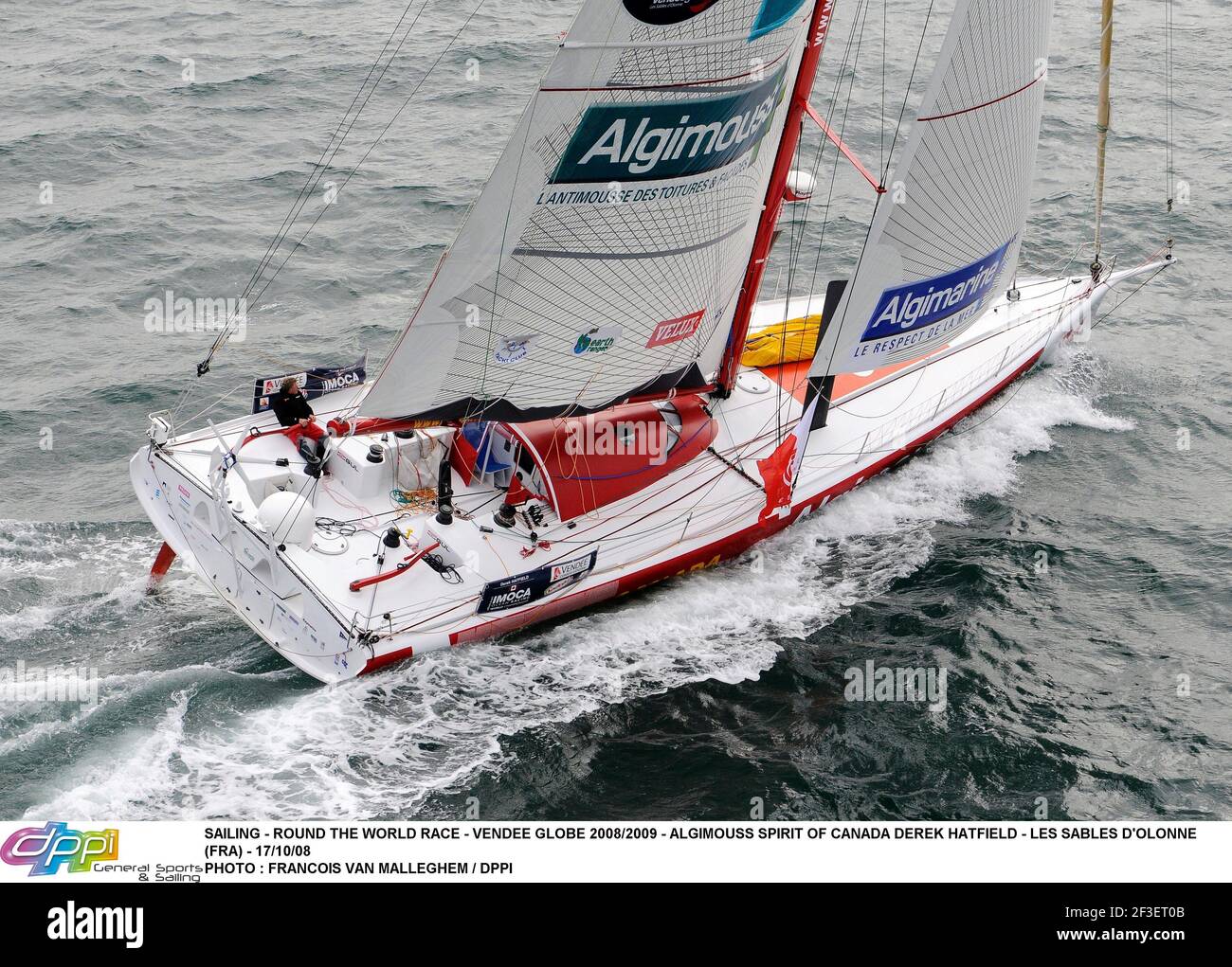 SAILING - ROUND THE WORLD RACE - VENDEE GLOBE 2008/2009 - ALGIMOUSS ...
