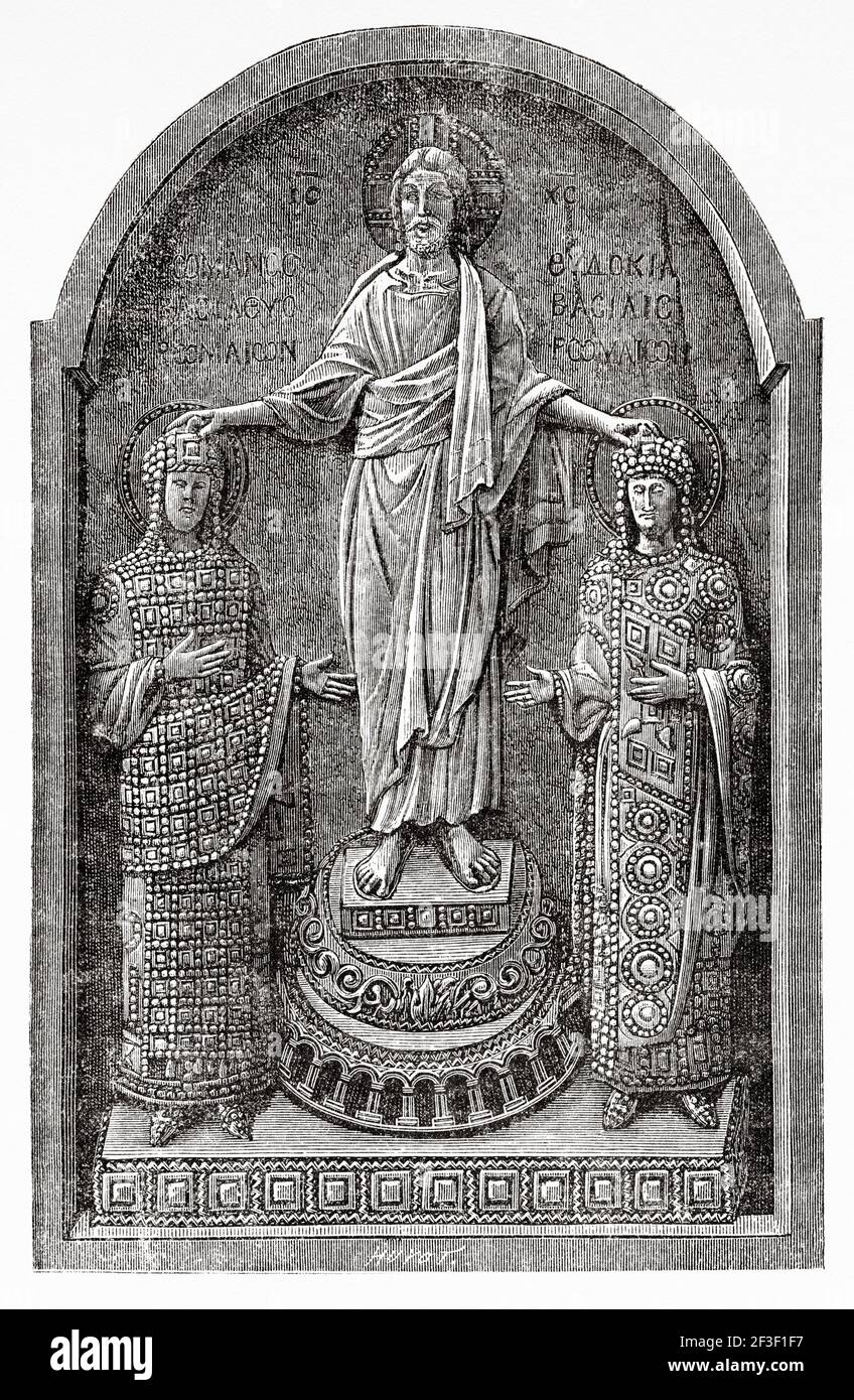 Sculpture roman empire emperor history historical archive archival Cut