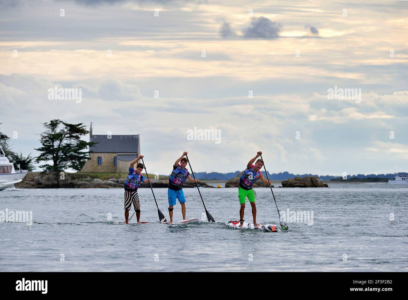 Illustration of the Morbihan Paddle Trophy held in Vannes, West France