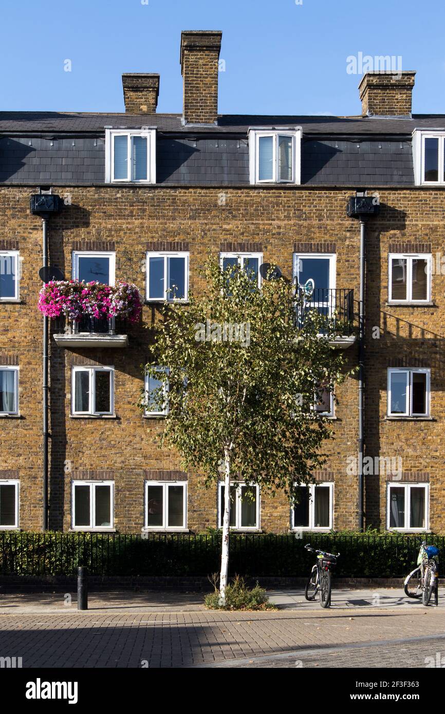 London UK 29 September 2020 Typical Modern Council House In London   London Uk 29 September 2020 Typical Modern Council House In London 2F3F363 