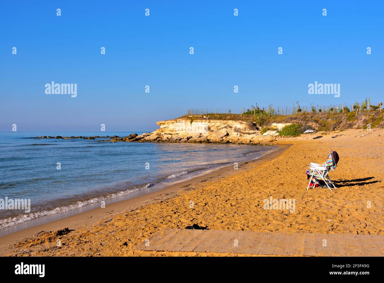 casuzze beach between marina di ragusa and punta secca, sicily, italy Stock  Photo - Alamy