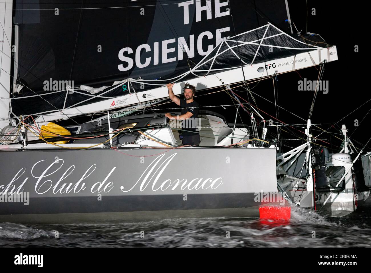 Boris herrmann imoca seaexplorer hi-res stock photography and images