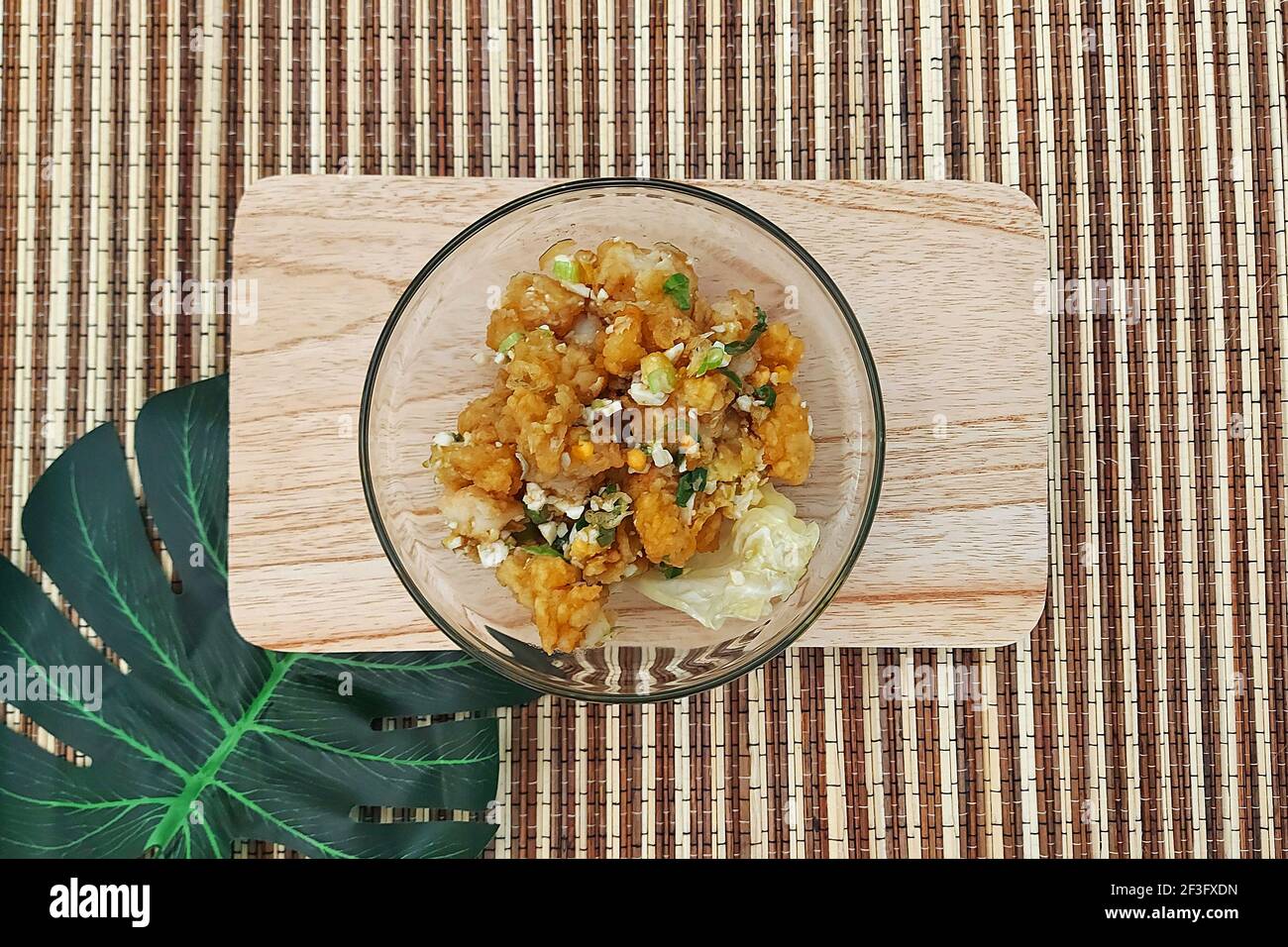Tofu Shrimp Chinese Food, Jakarta, Indonesia Stock Photo - Alamy