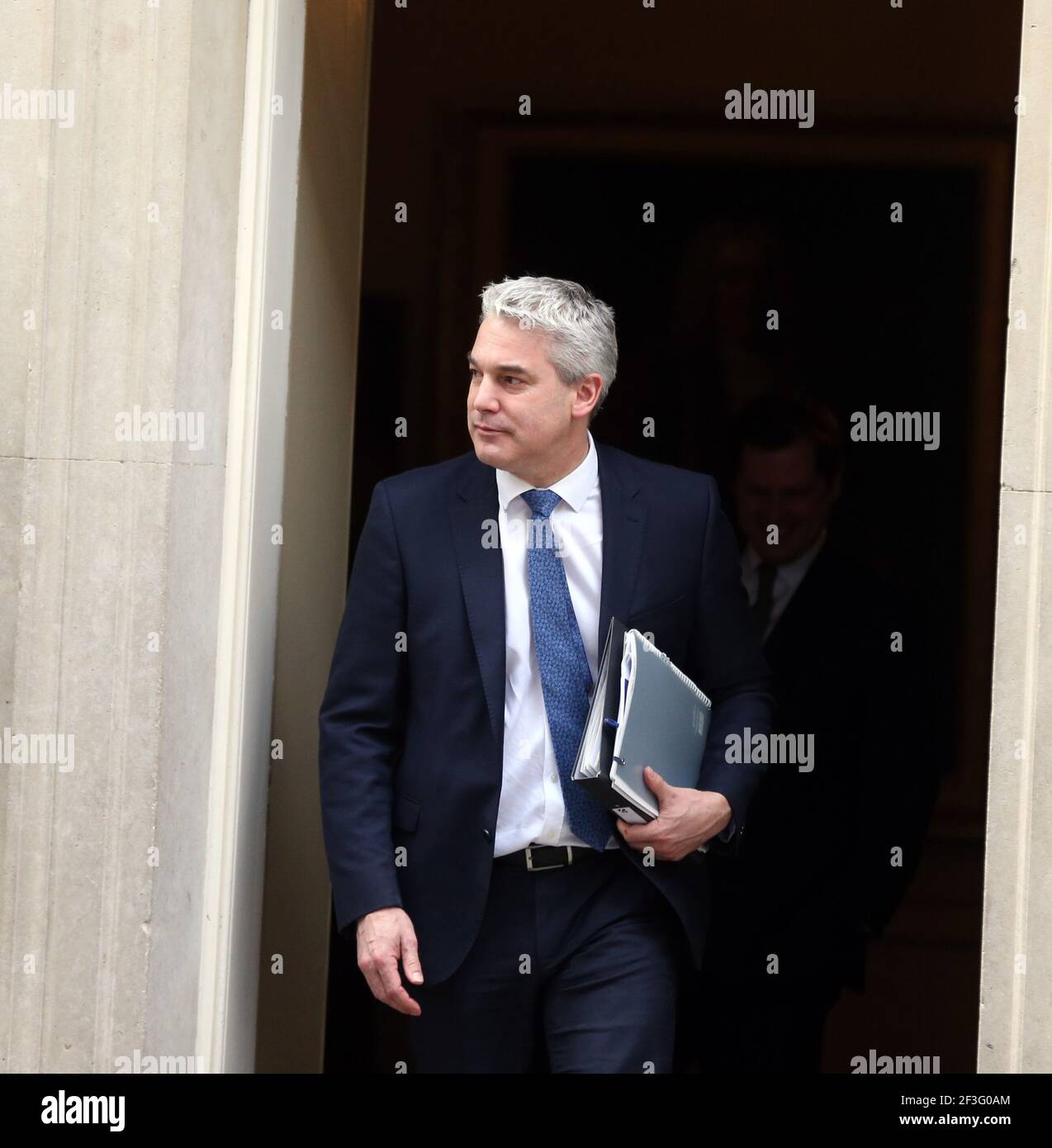 London, England, UK. 16th Mar, 2021. Chief Secretary to the Treasury STEVE BARCLAY leaves 10 Downing Street. Credit: Tayfun Salci/ZUMA Wire/Alamy Live News Stock Photo