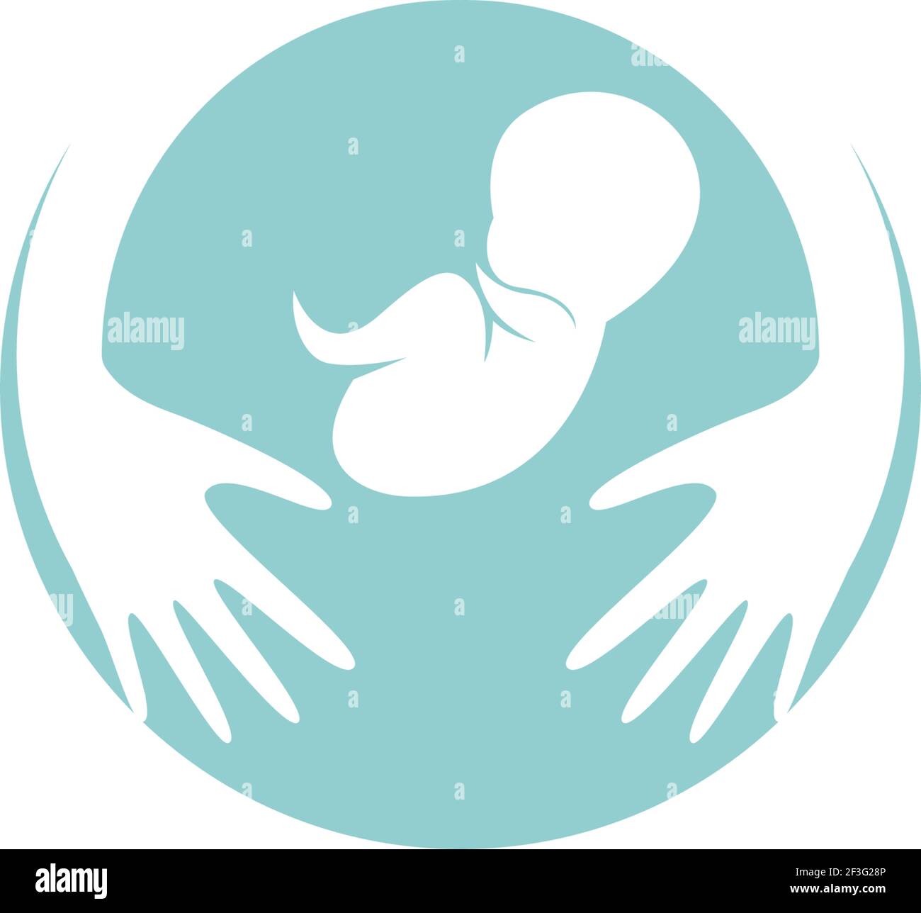 Baby logo vector icon illustration Stock Vector Image & Art - Alamy