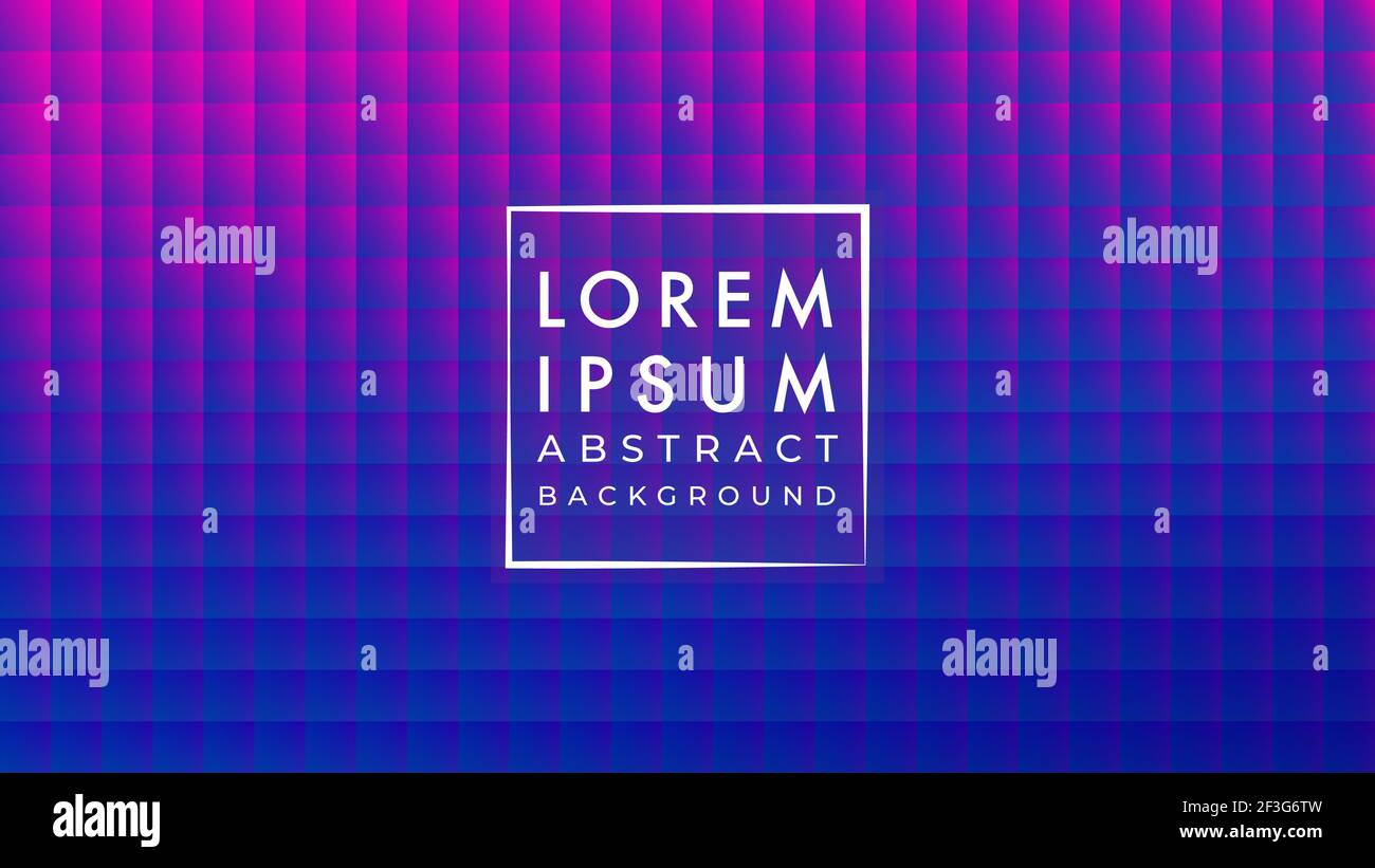 Repeating rectangles pattern vector illustration. Blue purple pink ...