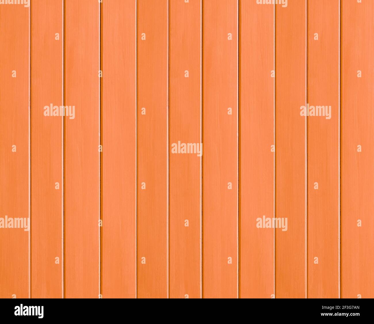 Orange colored wood  plank texture background Stock Photo