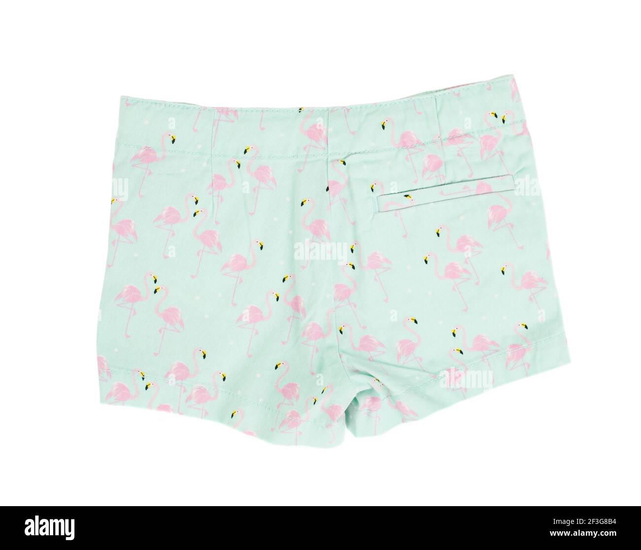 Flamingo Blue Floral Loose Shorts