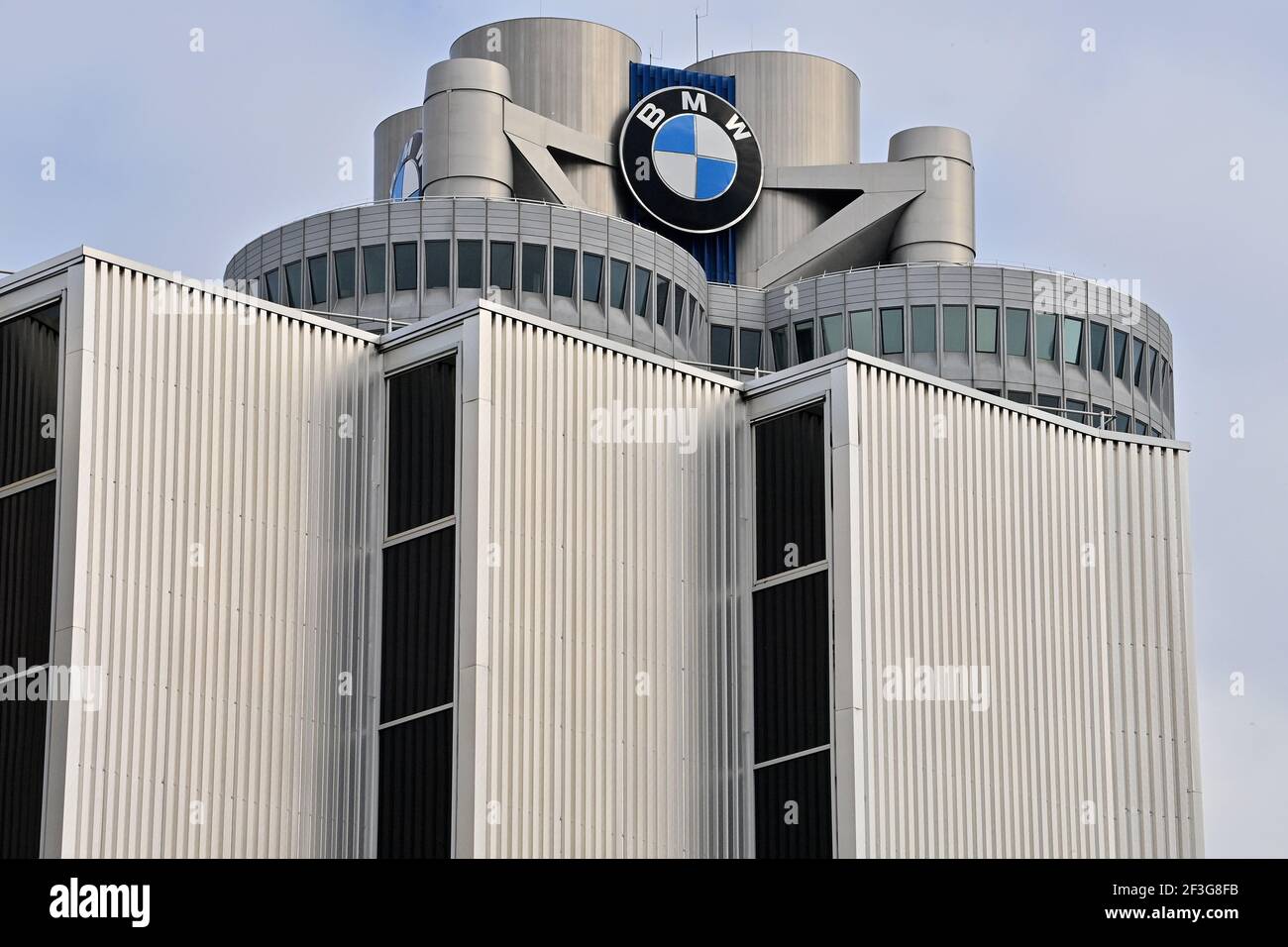 Munich, Germany. 16th Mar, 2021. The BMW Group headquarters in the ...