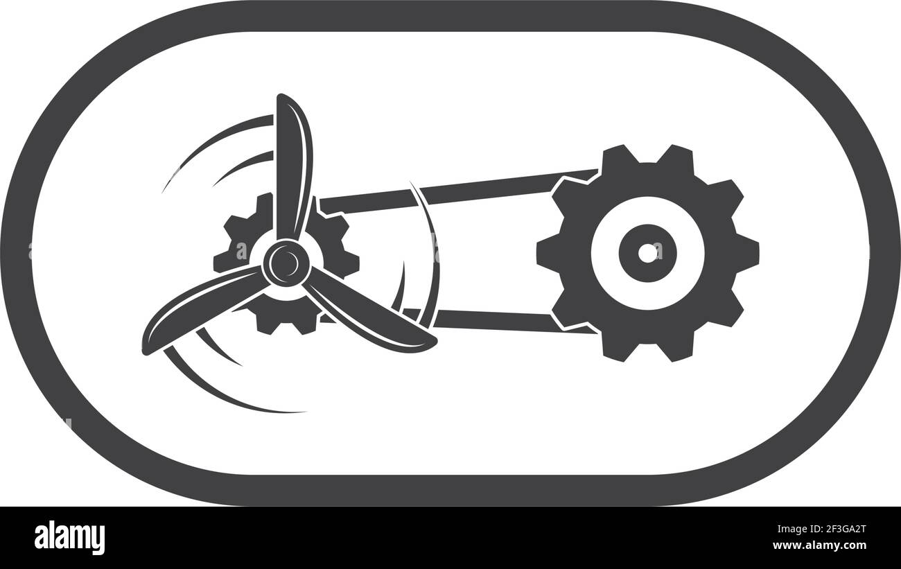 Jet engine fan Stock Vector Images - Alamy