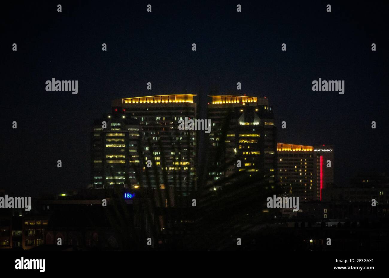 City at night Stock Photo