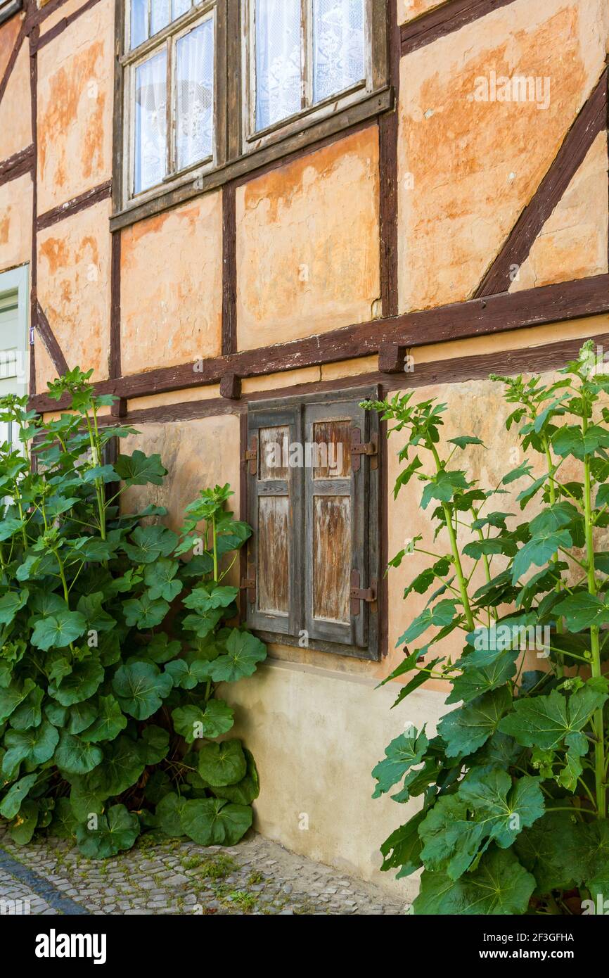 Impressionen aus der welterbestadt Quedlinburg Stock Photo