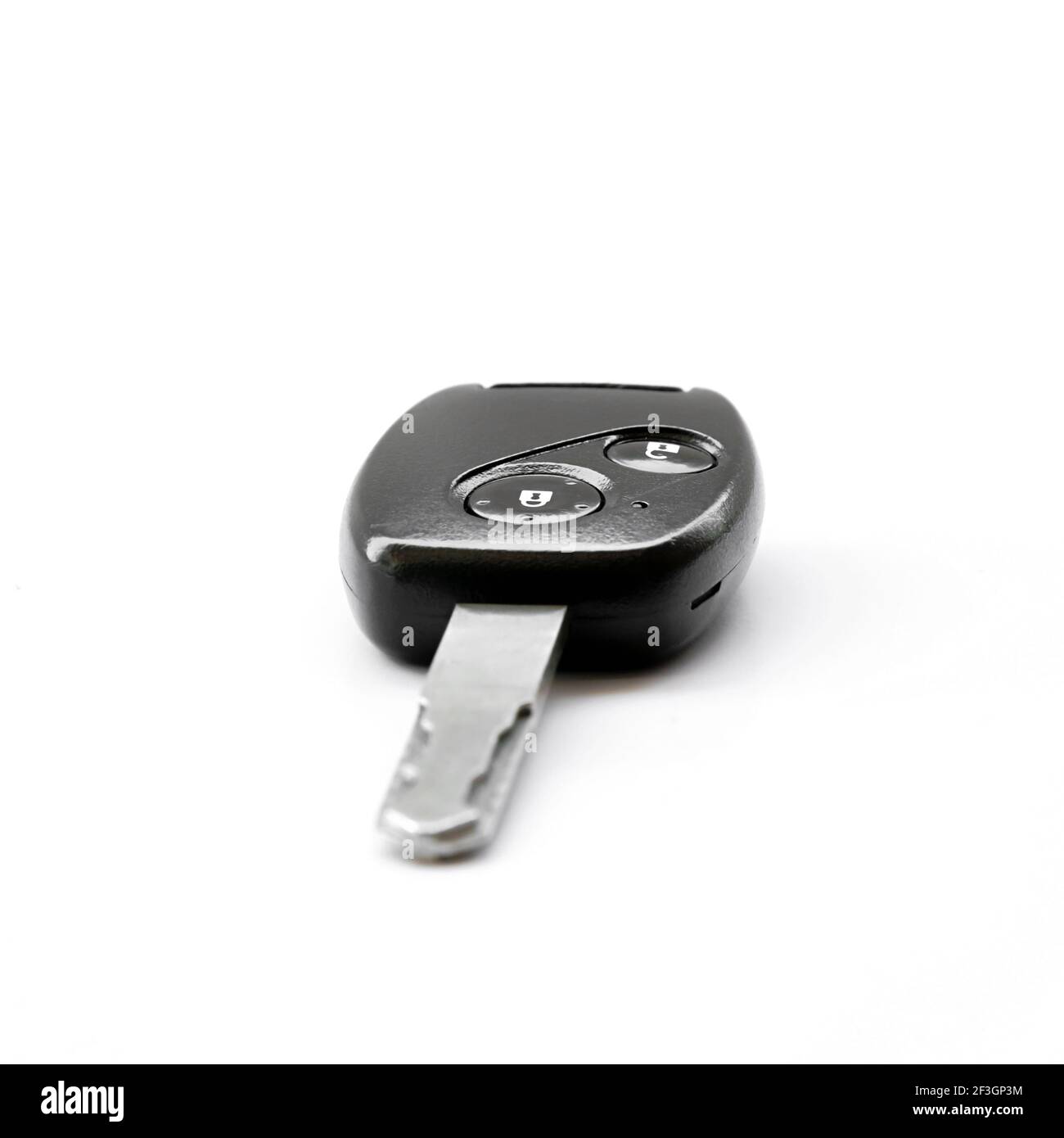 Remote control car key - isolated on white background Stock Photo