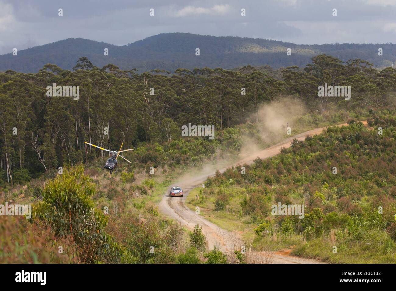 during the 2018 WRC World Rally Car Championship, rally of Australia ...