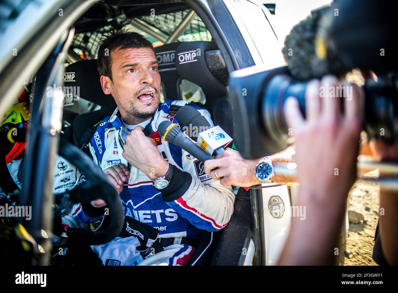MAGALHAES Bruno (PRT), MAGALHAES, Hugo (PRT), BRUNO MIGUEL PINTO MAGALHAES PINHEIRO, SKODA FABIA R5, portrait during the 2018 European Rally Championship ERC Cyprus Rally, from june 15 to 17 at Larnaca, Cyprus - Photo Thomas Fenetre / DPPI Stock Photo