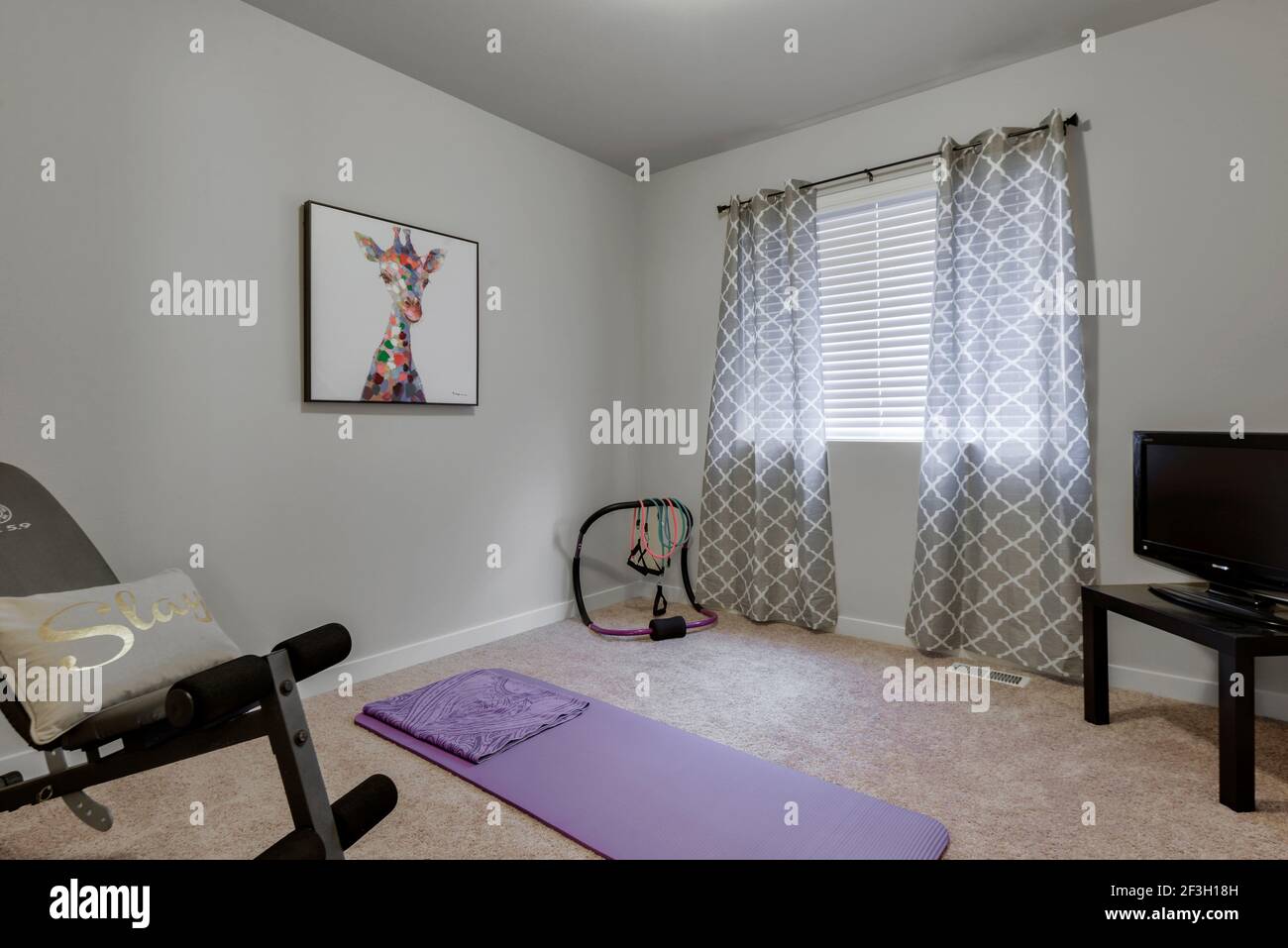 Modern art interior domestic hi-res stock photography and images - Alamy