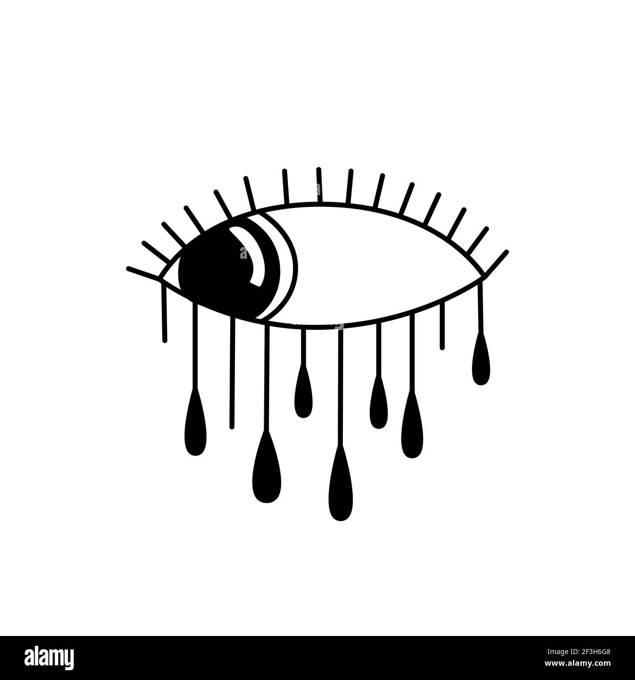 Evil eye vector hi-res stock photography and images - Alamy