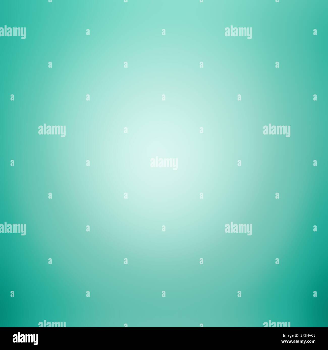 Turquoise green abstract background with radial gradient effect Stock