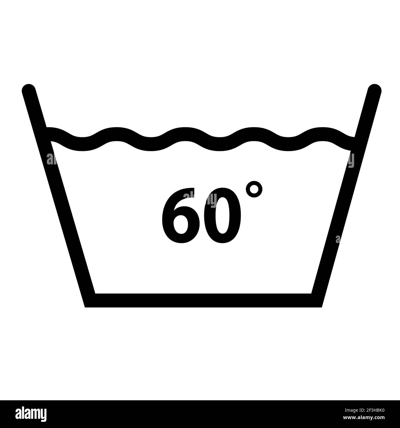 Laundry Wash 60 Degrees Icon PNG And SVG Vector Free, 40 OFF