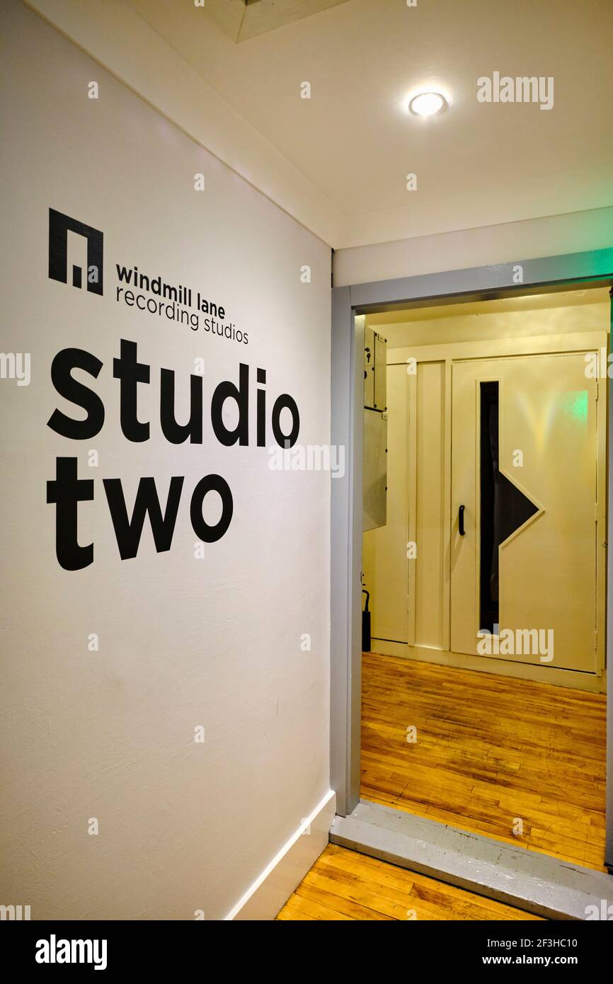Republic of Ireland; Dublin, Windmill Lane Studios is an Irish recording studio in existence since 1978 Stock Photo