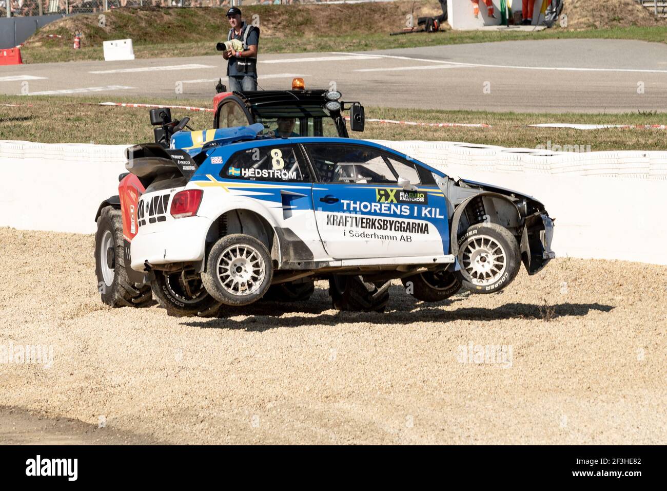 08 SYVERSEN Simon (NOR), SET Promotion, action during the 2018 FIA RX2 ...