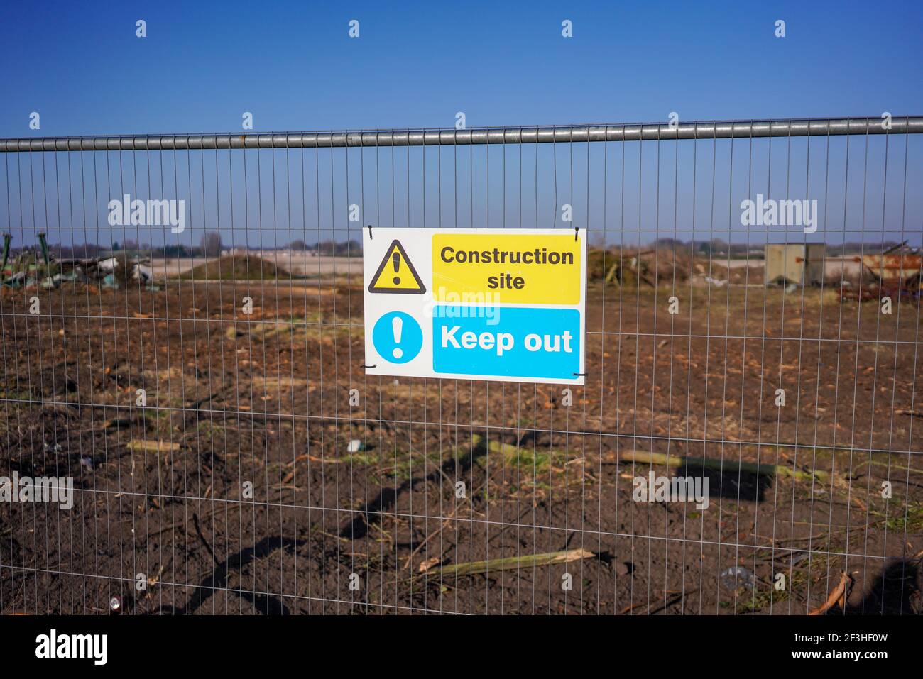 Poverty Lane Maghull. Sefton. Work starts on Land East of Maghull. A