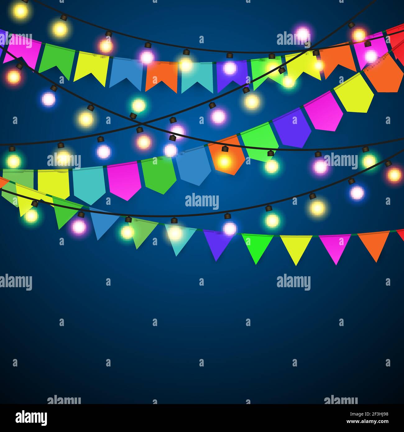 Christmas Lights Background Stock Vector Image & Art - Alamy
