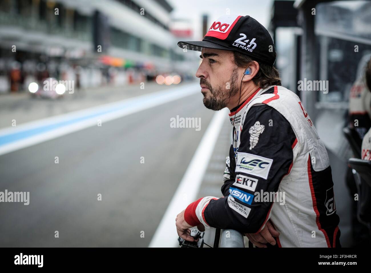 Casque Fernando Alonso Toyota Gazoo Racing WEC 2018 - Échelle 1/2 - Bell - Neuf