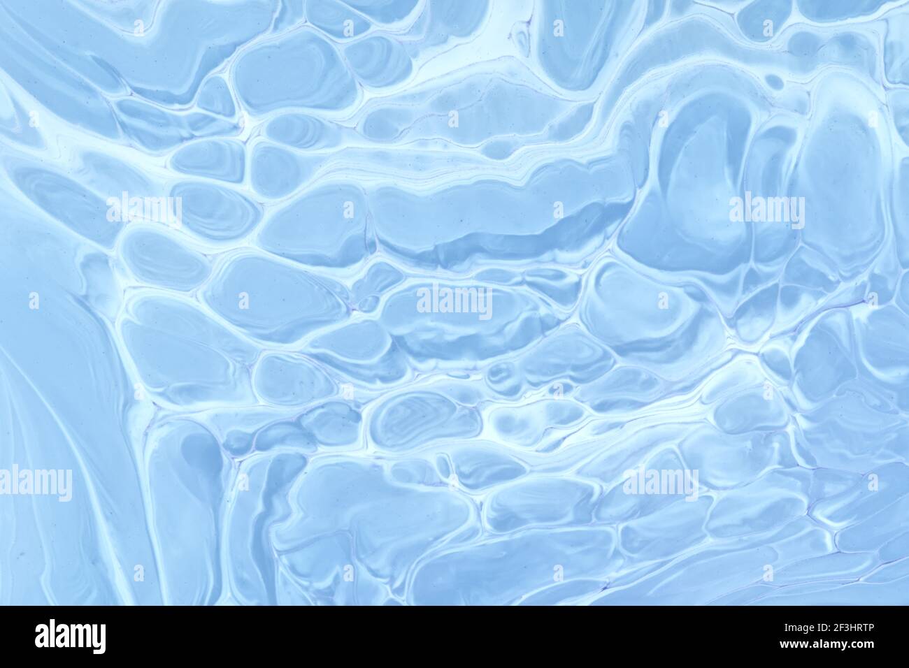 Abstract fluid art background light blue and white colors. Liquid ...